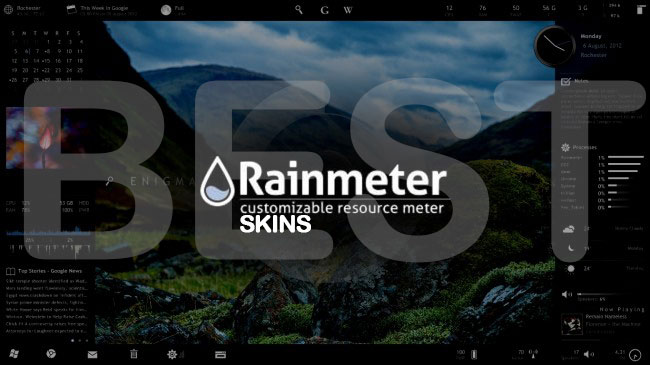 Skins for rainmeter